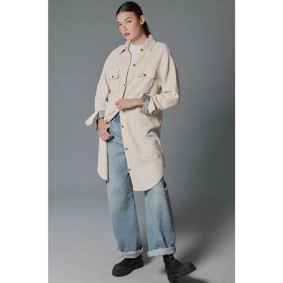 Pilcro Duster Shacket - New 2X - Picture 1 of 5